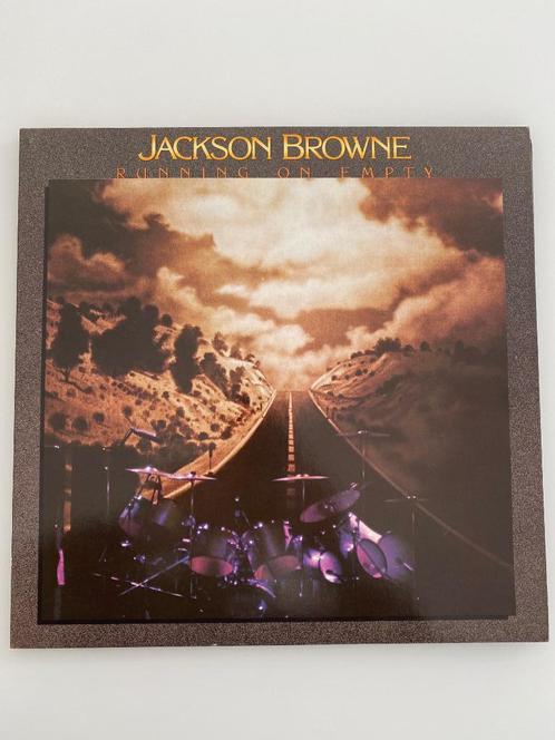 LP Jackson Browne Running On Empty 1977, Cd's en Dvd's, Vinyl | Rock, Gebruikt, Poprock, 12 inch, Ophalen of Verzenden