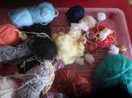 chutes de laine, tricot, crochet, Hobby & Loisirs créatifs, Tricot & Crochet, Laine ou Fils, Tricot, Enlèvement ou Envoi