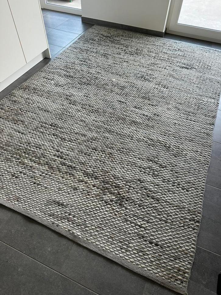 Wollen tapijt - handgeknoopt - 195 x 295cm, Maison & Meubles, Ameublement | Tapis & Moquettes, Comme neuf, 150 à 200 cm, 200 cm ou plus