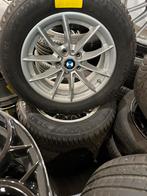 BMW velgen 16” 5x120 + Semperit winterbanden 205/60R16, Auto-onderdelen, Banden en Velgen, Ophalen, 16 inch, Winterbanden, Band(en)