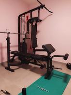 HG Compact + banc FOCUS FITNESS + Accessoires, Sport en Fitness, Ophalen, Zo goed als nieuw