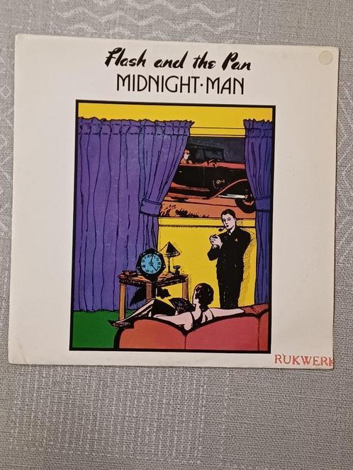 Flash And The Pan – Midnight Man  1985 Synth-pop EX, Cd's en Dvd's, Vinyl Singles, Zo goed als nieuw, Single, Pop, 7 inch, Ophalen of Verzenden