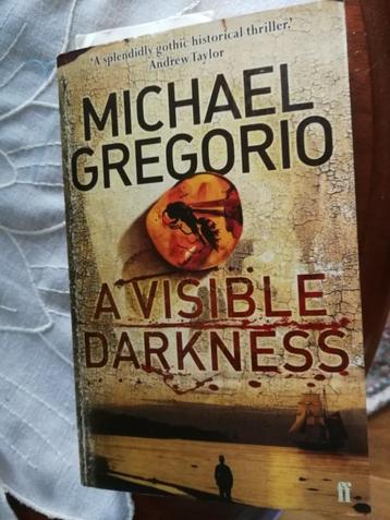 Michael GREGORIO - a Visible Darkness - thriller - engels beschikbaar voor biedingen