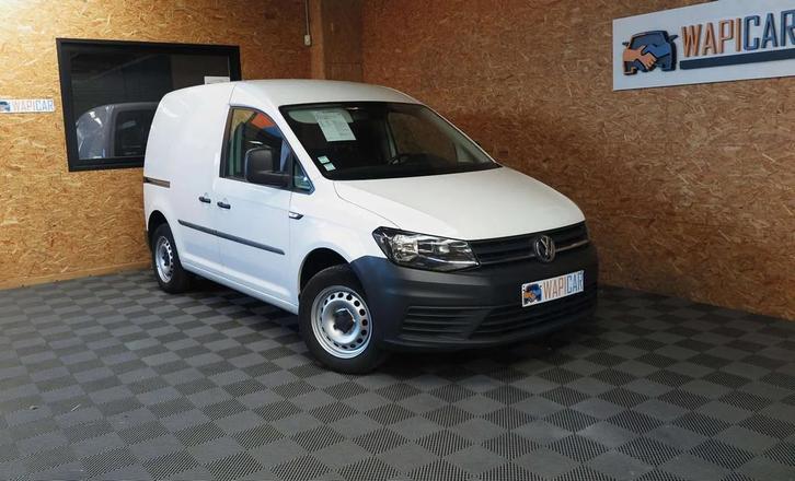 Volkswagen Caddy 2.0 td euro6 navi+clim (bj 2019), Auto's, Bestelwagens en Lichte vracht, Bedrijf, Te koop, ABS, Airbags, Airconditioning
