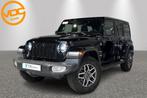 Jeep Wrangler Sahara PHEV, Autos, Jeep, 4 portes, Hybride Électrique/Essence, Noir, Wrangler