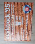 Concert poster Marktrock 1995, Verzamelen, Posters, Ophalen of Verzenden, Zo goed als nieuw