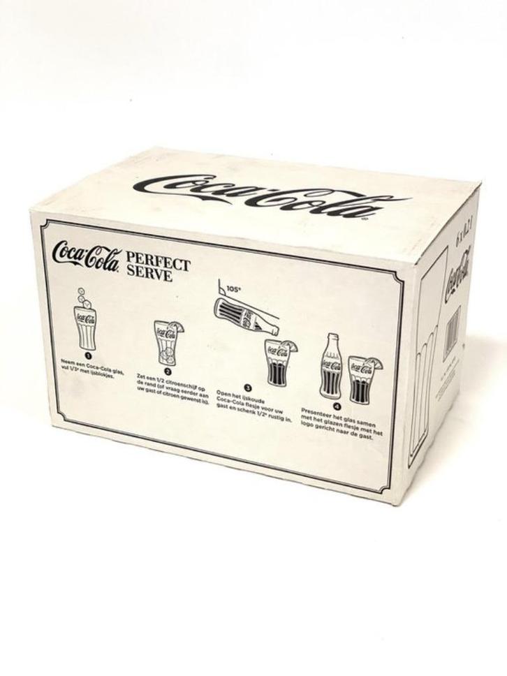 Coca Cola-Glas-20cl-(Set van 6)Nwprijs:24,95€, Verzamelen, Glas en Drinkglazen, Nieuw, Frisdrankglas, Ophalen of Verzenden