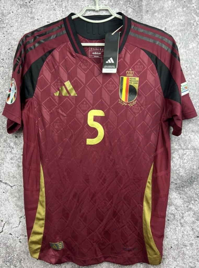 België Vertonghen Voetbal Thuisshirt Origineel Nieuw 2025, Envoi, Comme neuf