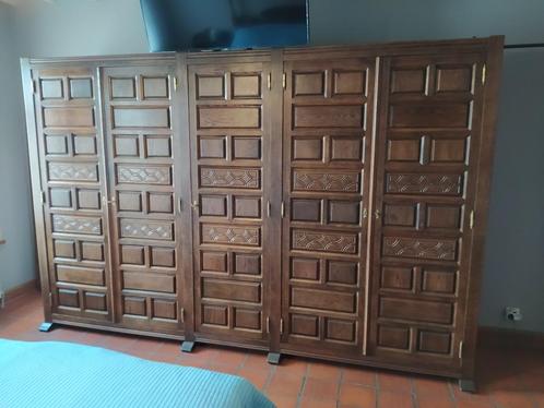 Slaapkamer met twee elektrische lattenbodems, Huis en Inrichting, Slaapkamer | Complete slaapkamers, Gebruikt, Tweepersoons, Ophalen