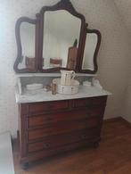 Antieke commode met marmeren blad, Huis en Inrichting, Ophalen, Zo goed als nieuw