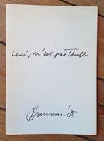 Bruneau 1986 ceci n' est pas Tintin BAM Gallery Turnhout, Verzenden