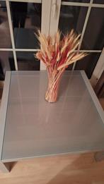 Glazen salontafel, Ophalen, Vierkant, Modern, Minder dan 50 cm