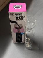 Gift - Wine bottle glass, Autres types, Enlèvement, Neuf