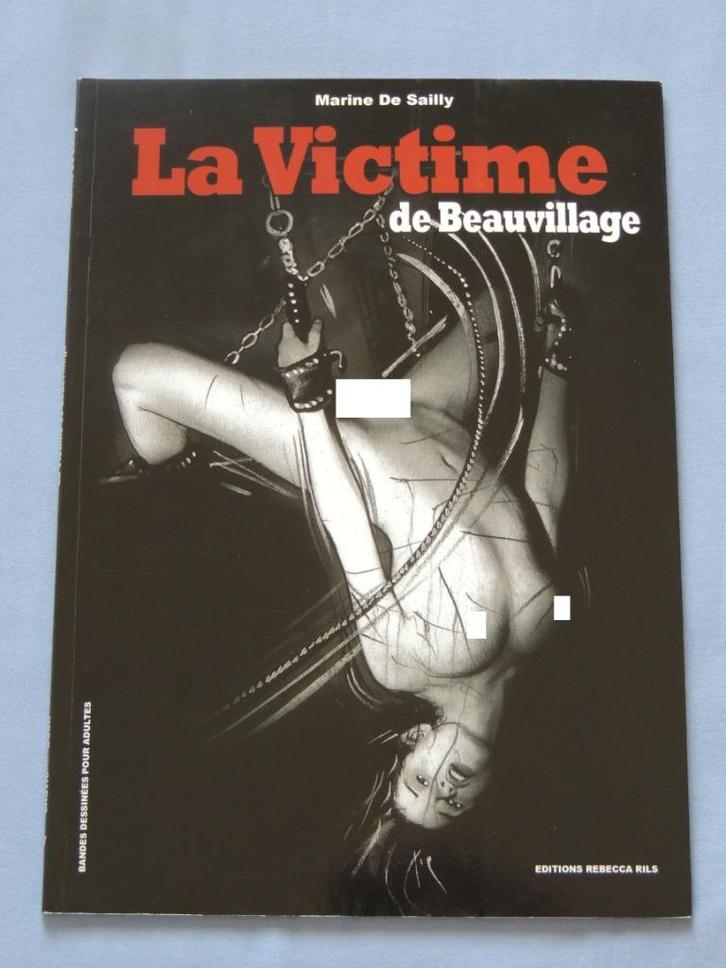 La victime de Beauvillage (Erotic art book 27) softcover, Boeken, Stripverhalen, Zo goed als nieuw, Eén stripboek, Ophalen of Verzenden