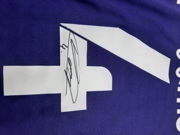 RSC Anderlecht shirt met handtekening van Vincent Kompany., Enlèvement ou Envoi, Neuf, Maillot