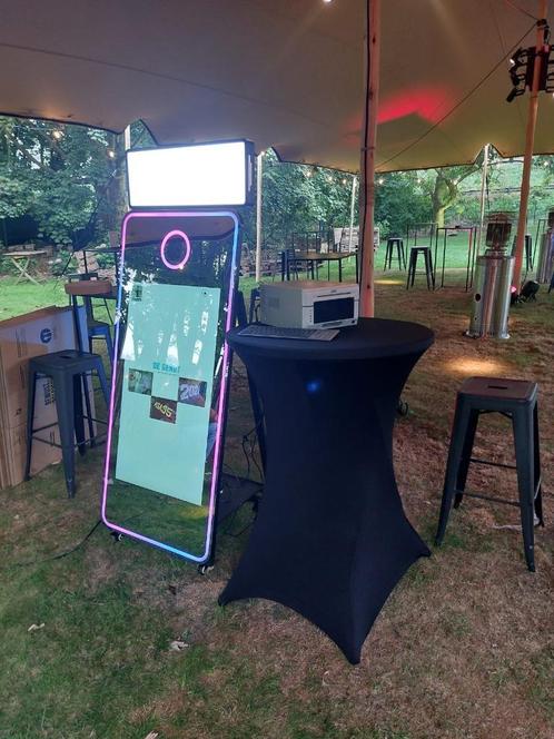 huur onze mirrorbooh/glammirror, Hobby en Vrije tijd, Feestartikelen | Verhuur, Nieuw, Ophalen of Verzenden