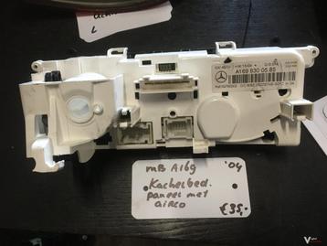 Mb A 169 2004 Kachelbedieningspaneel met airco beschikbaar voor biedingen