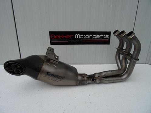 Full Akrapovic Uitlaat Systeem Yamaha MT-09 2013-2020 E Keur, Motoren, Onderdelen | Yamaha, Gebruikt, Ophalen of Verzenden
