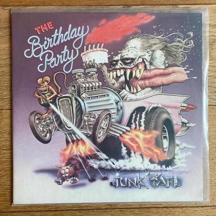 LP The Birthday Party - Junkyard (Nick Cave) - NM, Cd's en Dvd's, Vinyl | Rock, Zo goed als nieuw, Ophalen of Verzenden
