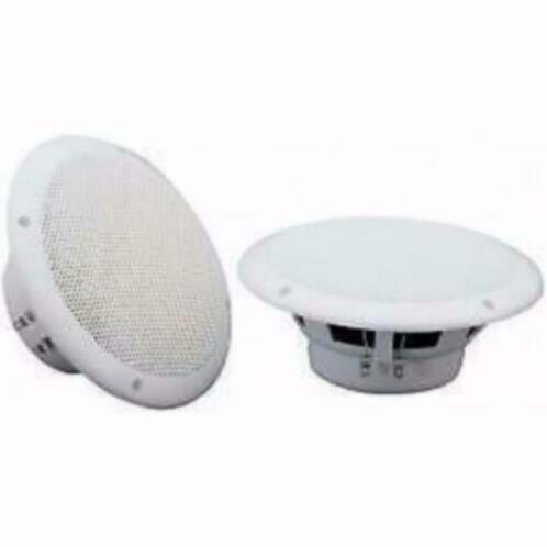 Marine Speaker 13,5 cm Set 8 Ohm, Wit 032-T, Audio, Tv en Foto, Luidsprekerboxen, Nieuw, Front, Rear of Stereo speakers, Minder dan 60 watt