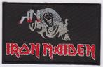 Iron Maiden stoffen opstrijk patch embleem #3, Verzamelen, Muziek, Artiesten en Beroemdheden, Nieuw, Kleding, Verzenden
