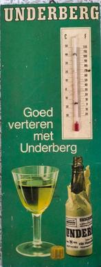 Oude thermometer Unterberg, Verzamelen, Merken en Reclamevoorwerpen, Ophalen, Gebruikt, Reclamebord