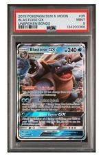 Pokemon BLASTOISE GX Unbroken Bonds Sun & Moon PSA 9, Enlèvement ou Envoi, Neuf, Cartes en vrac, Foil