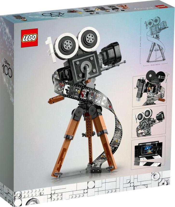 LEGO - 43230 - Walt Disney eerbetoon - Camera, Kinderen en Baby's, Speelgoed | Duplo en Lego, Nieuw, Lego, Complete set, Ophalen of Verzenden