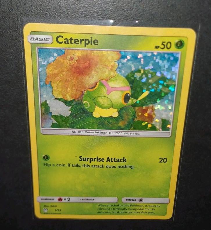 Modern Era: Caterpie 1/12 Macdonalds2019, Hobby en Vrije tijd, Verzamelkaartspellen | Pokémon, Ophalen of Verzenden
