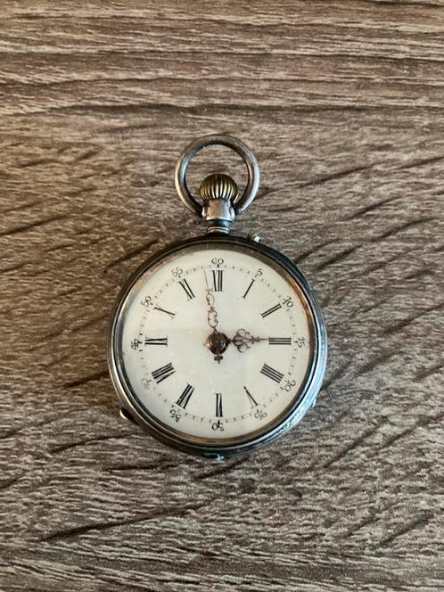 Schitterend en functioneel antiek Zwitsers zakhorloge, Handtassen en Accessoires, Horloges | Antiek, Ophalen of Verzenden