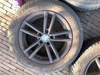 4 licht metalen zwarte velgen voor type BMW X3 (F25), Auto-onderdelen, Ophalen, Gebruikt, Velg(en), Winterbanden