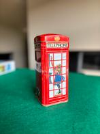 Tirelire rouge de la cabine téléphonique de Churchill, Enlèvement ou Envoi, Comme neuf, Métal ou Fer blanc, Autres thèmes
