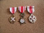 Médaille Croix Rouge belgique, Collections, Objets militaires | Général, Autres, Envoi, Ruban, Médaille ou Ailes