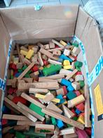 Koopje!! Lot houten speelgoed, Comme neuf, Enlèvement ou Envoi