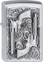 Zippo aansteker Revolvers SNELLE GRATIS LEVERING, Verzamelen, Rookartikelen, Aanstekers en Luciferdoosjes, Verzenden, Nieuw, Aansteker