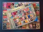 Ravensburger puzzel “vintage cook books” 500 stukjes, Ophalen of Verzenden, 500 t/m 1500 stukjes, Zo goed als nieuw, Legpuzzel