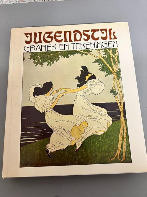 Jugendstil. Grafiek en tekeningen., Livres, Art & Culture | Arts plastiques, Utilisé, Autres sujets/thèmes, Enlèvement ou Envoi