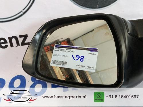 Nissan Qashqai Buitenspiegel Rechts 2018, Auto-onderdelen, Spiegels, Nissan, Gebruikt, Ophalen of Verzenden