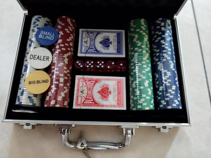 POKERSPEL, Hobby en Vrije tijd, Gezelschapsspellen | Kaartspellen, Nieuw, Ophalen