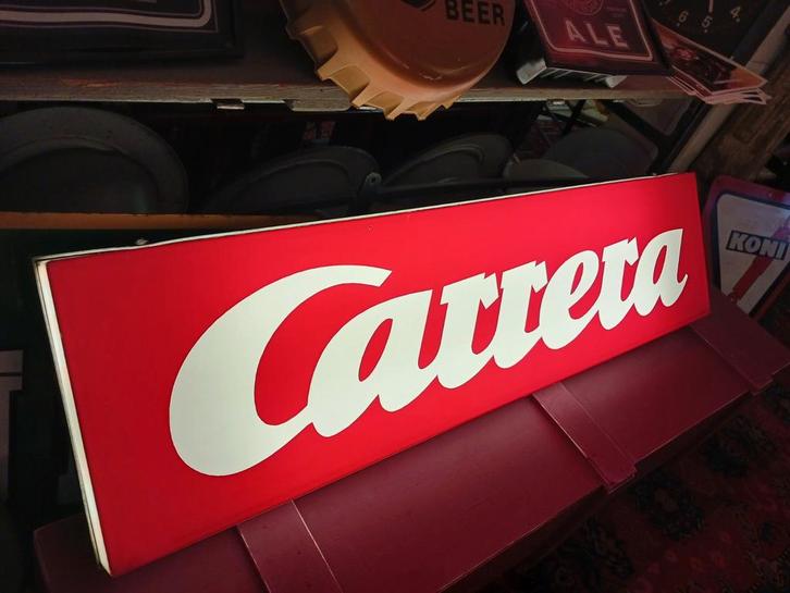 Carrera lichtreclame lichtbak, Collections, Marques & Objets publicitaires, Enlèvement