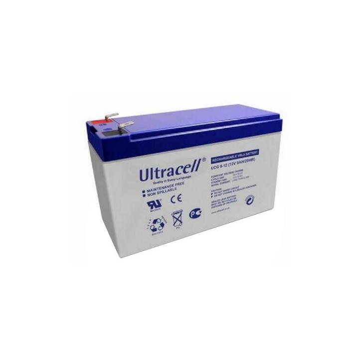 Ultracell DCGA/Deep Cycle Gel accu UCG 12V 9Ah, Hobby en Vrije tijd, Elektronica-componenten, Nieuw, Ophalen of Verzenden
