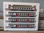 NMBS SNCB Lima 149881 | Set van 4x M4 Newlook |, Hobby en Vrije tijd, Modeltreinen | H0, Gelijkstroom, Ophalen of Verzenden, Analoog