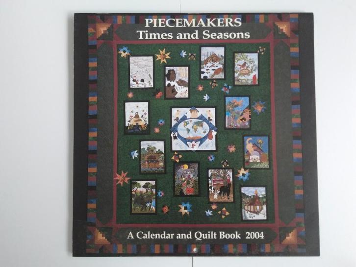 2004 Piecemakers calendar + patronen, Hobby en Vrije tijd, Borduren en Borduurmachines, Nieuw, Overige typen, Ophalen of Verzenden