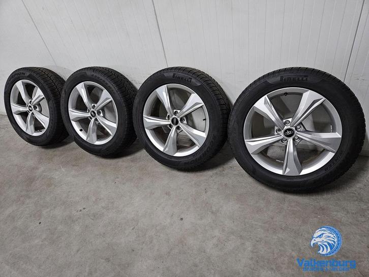6-7mm! Originele Audi Q5 80A 19 inch rotor velgen 5x112 wint, Autos : Pièces & Accessoires, Pneus & Jantes, Pneus et Jantes, Pneus hiver