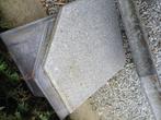 4 zware parasoltegels, Tuin en Terras, Ophalen, Gebruikt
