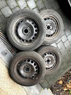 : 4 winterbanden met metalen velgen voor Twingo 3, Auto-onderdelen, Ophalen, 15 inch, Winterbanden, Band(en)