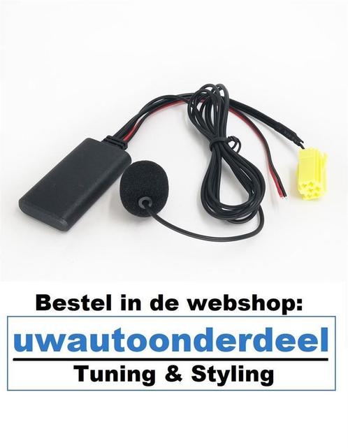 Fiat Punto Evo Bluetooth Carkit Bellen Muziek Streaming Aux, Auto diversen, Tuning en Styling, Verzenden