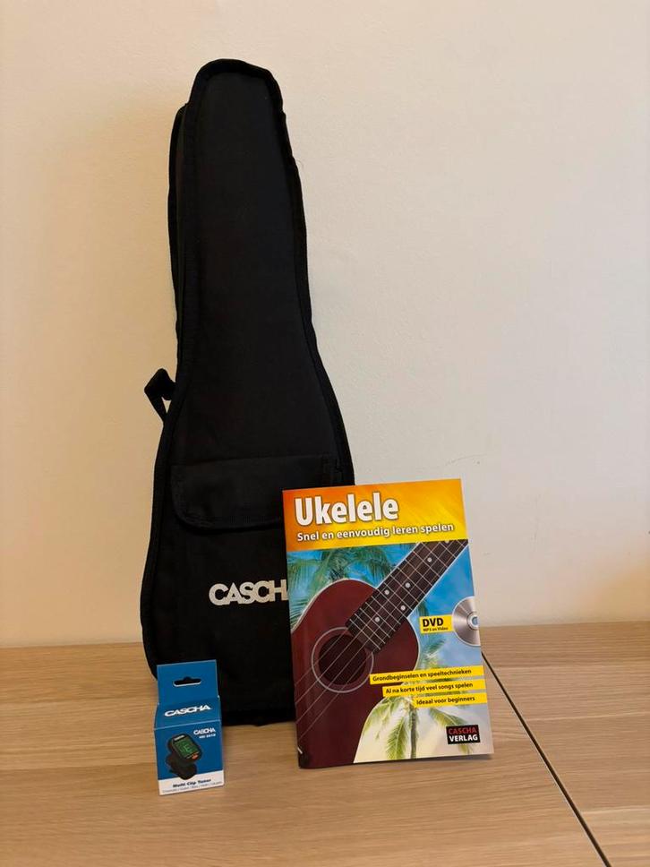 Cascha HH 2024 Premium Mahonie sopraan-ukelele, Muziek en Instrumenten, Snaarinstrumenten | Gitaren | Akoestisch, Nieuw, Ophalen