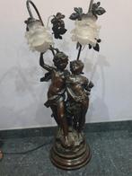 Sculpture/lampe auguste Moreau, Comme neuf, Enlèvement