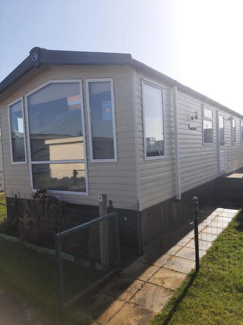 Stacaravan op 700 m van de dijk, Caravans en Kamperen, Stacaravans, tot en met 6, Ophalen of Verzenden